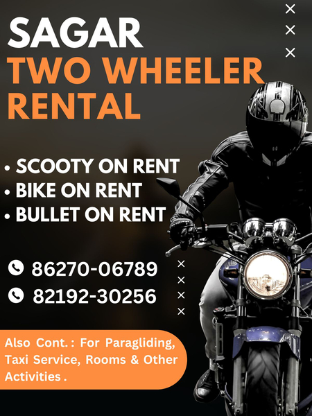 Cover photo of Sagar Two Wheeler Rental (Scooty/Bike on Rent)